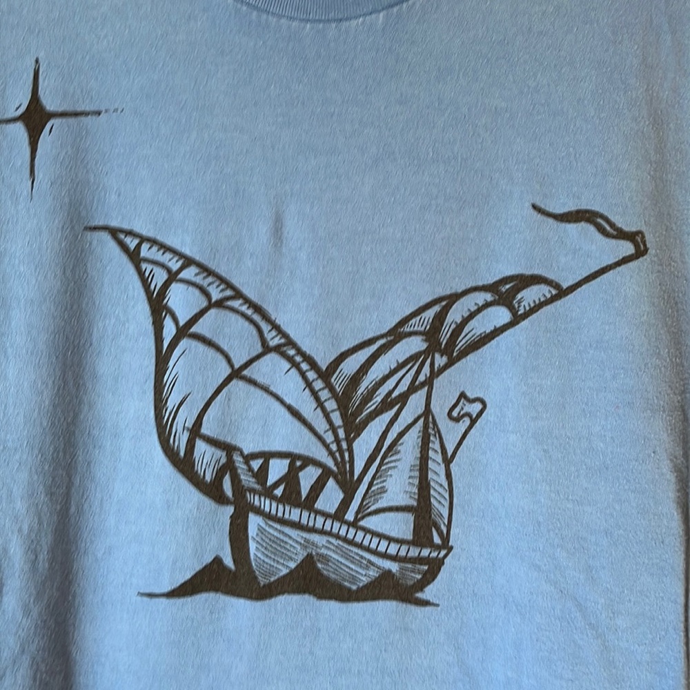 Compass Rose Apparel, ship, t-shirt, size medium